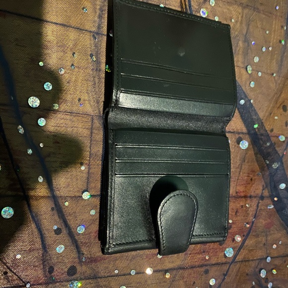 LONGCHAMP VTG MINI LEATHER SLIM Wallet GORG RARE - Picture 3 of 10